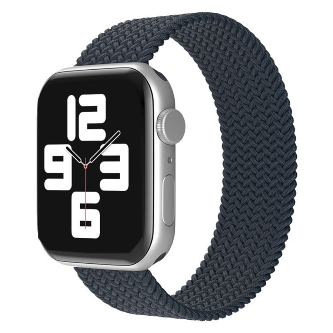  Apple Watch 38mm Ayarlı Solo Silikon Kordon - Füme