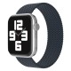  Apple Watch 38mm Ayarlı Solo Silikon Kordon - Füme