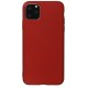  iPhone 11 Pro Kılıf First Silikon - Bordo