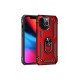 iPhone 13 Pro Max Kılıf Sofya Yüzüklü Silikon Kapak - Kırmızı iPhone 13 Pro Max Kılıf Sofya Yüzüklü Silikon Kapak - Kırmızı