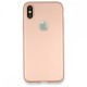 iPhone XS Kılıf First Silikon - Rose Gold iPhone XS Kılıf First Silikon - Rose Gold