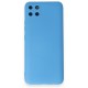  Realme C11 Kılıf Nano içi Kadife Silikon - Mavi