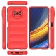 Xiaomi Pocophone X3 Kılıf Optimum Silikon - Kırmızı Xiaomi Pocophone X3 Kılıf Optimum Silikon - Kırmızı