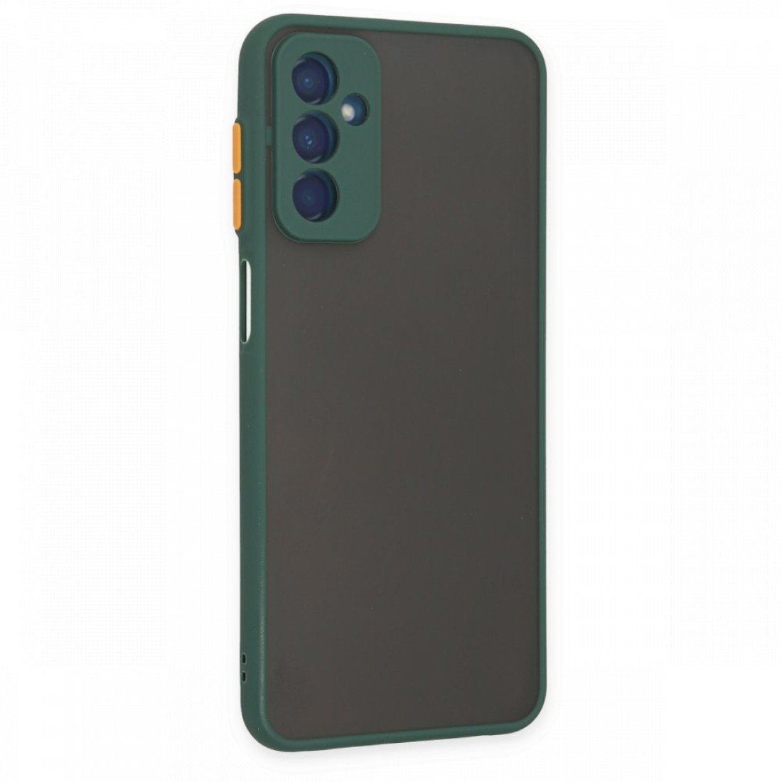  Samsung Galaxy M23 Kılıf Montreal Silikon Kapak - Yeşil