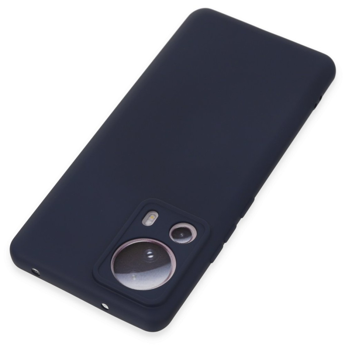  Xiaomi Mi 13 Lite Kılıf Nano içi Kadife Silikon - Lacivert