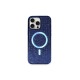  iPhone 16 Pro Kılıf Diamond Magsafe Kapak - Lacivert