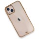  iPhone 13 Kılıf Liva Silikon - Açık Pembe
