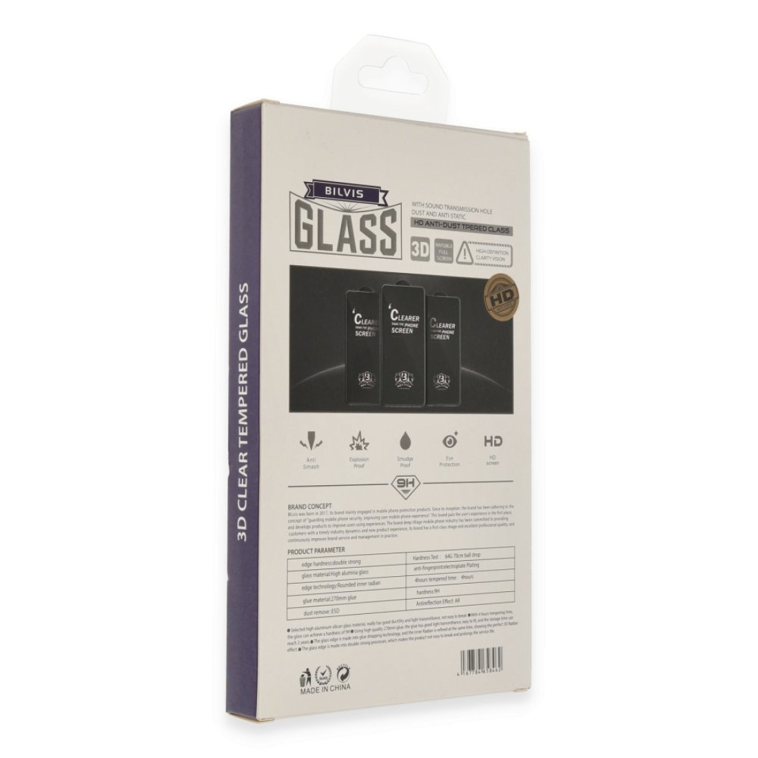 iPhone 14 Pro Bilvis 3D Cam Ekran Koruyucu iPhone 14 Pro Bilvis 3D Cam Ekran Koruyucu