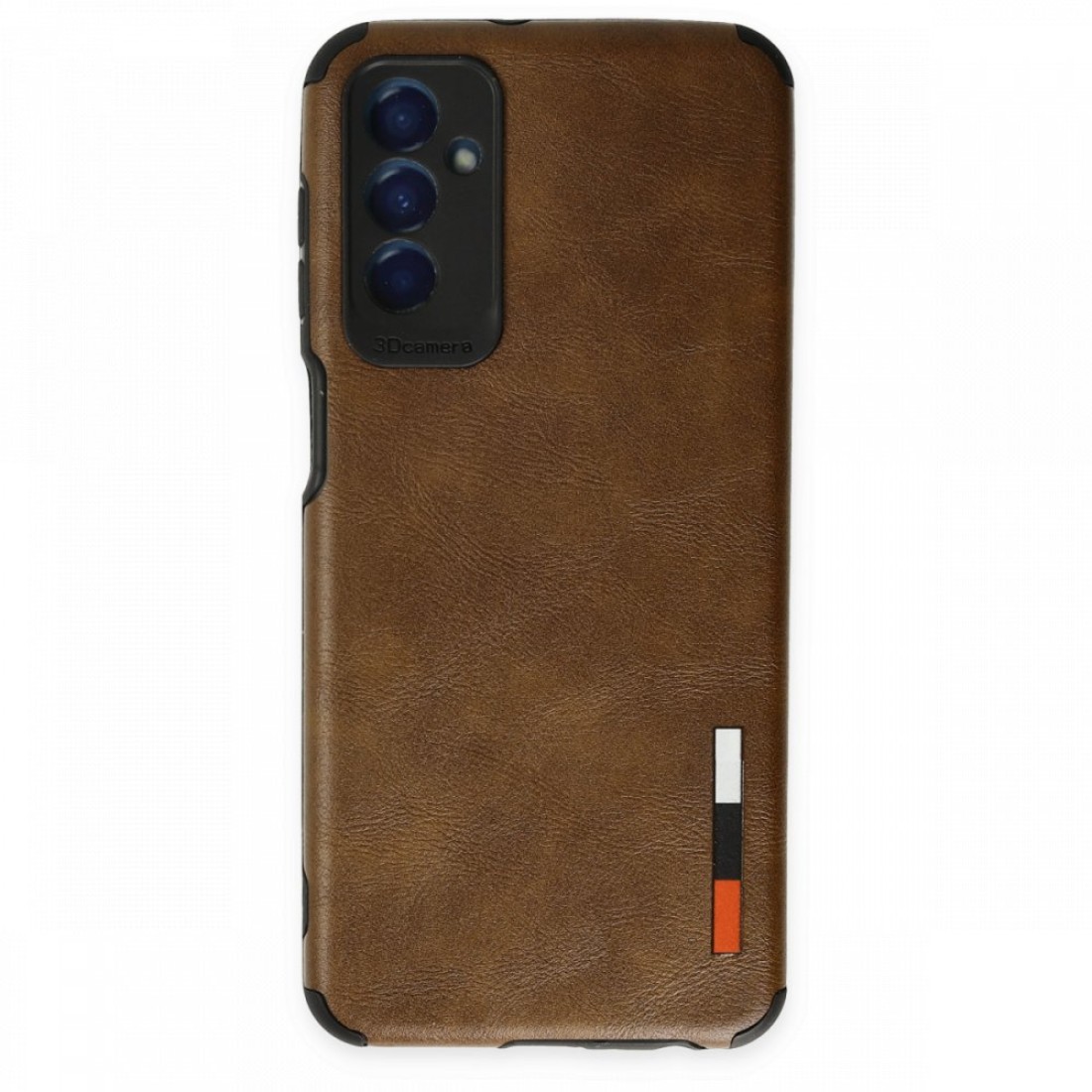  Samsung Galaxy M13 Kılıf Loop Deri Silikon - Kahverengi