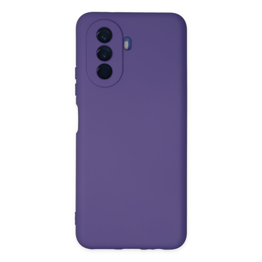  Huawei Nova Y70 Kılıf Nano içi Kadife Silikon - Mor