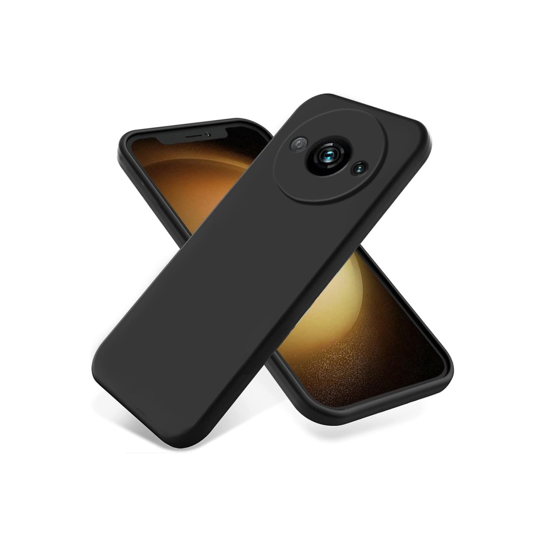  Xiaomi Redmi A3 4G Kılıf First Silikon - Siyah