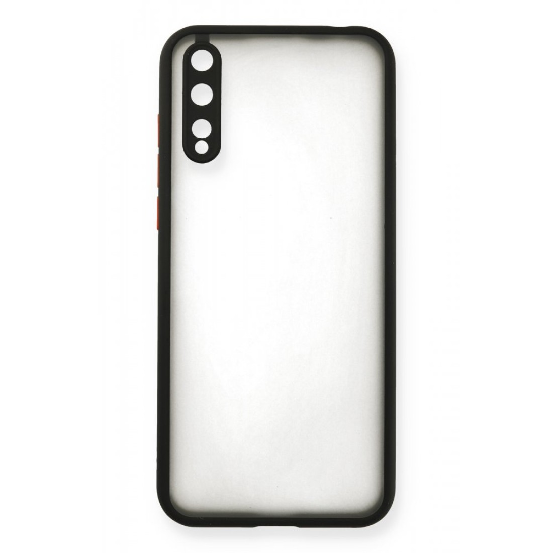  Huawei P40 Lite E Kılıf Montreal Silikon Kapak - Siyah