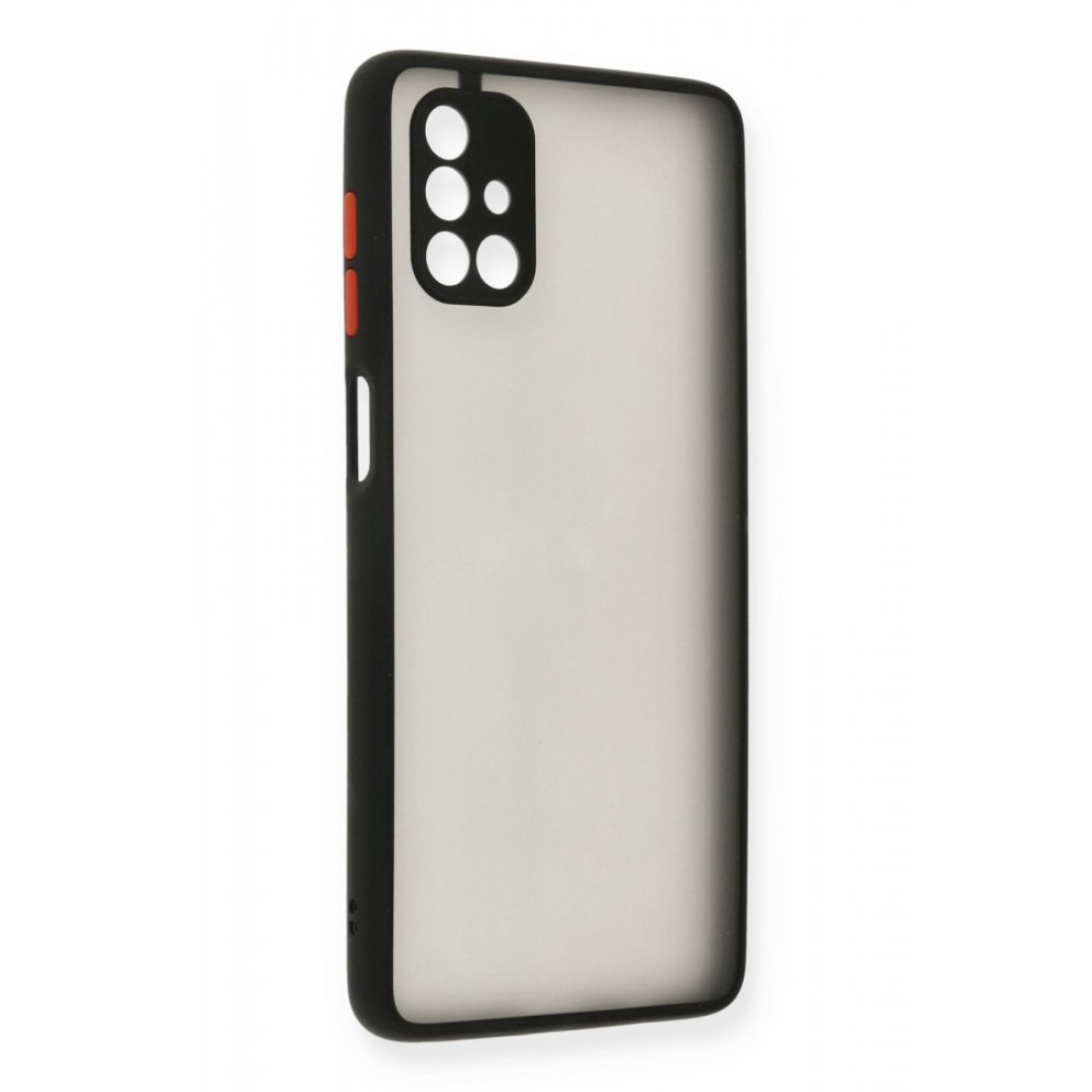  Samsung Galaxy M51 Kılıf Montreal Silikon Kapak - Siyah