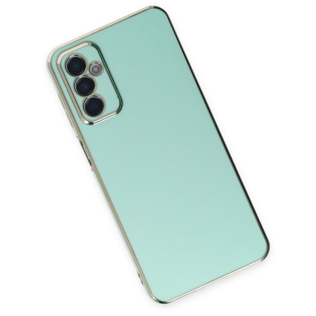  Samsung Galaxy M13 Kılıf Volet Silikon - Açık Yeşil