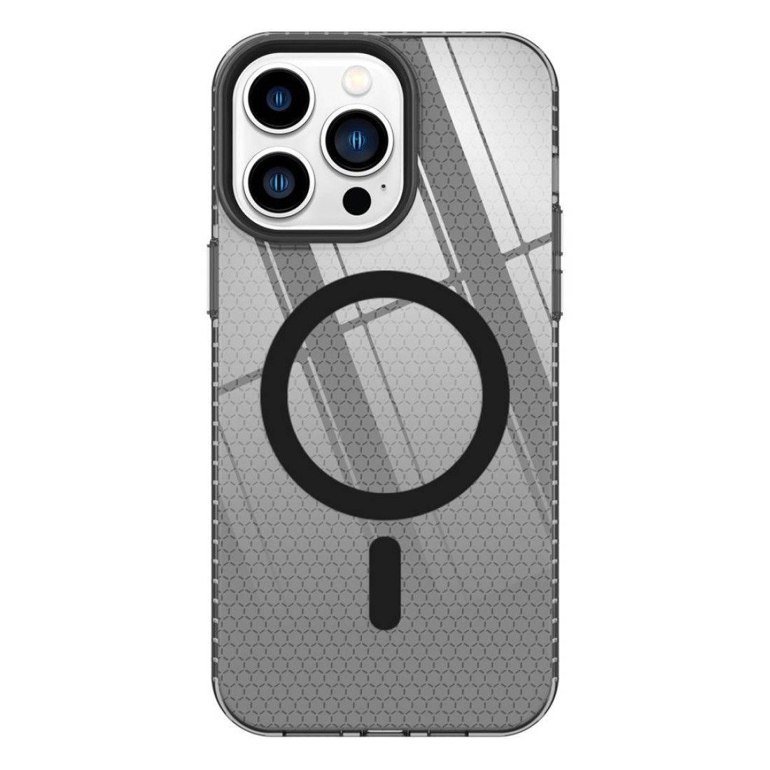  iPhone 13 Pro Max Kılıf Beta Magneticsafe Silikon - Siyah