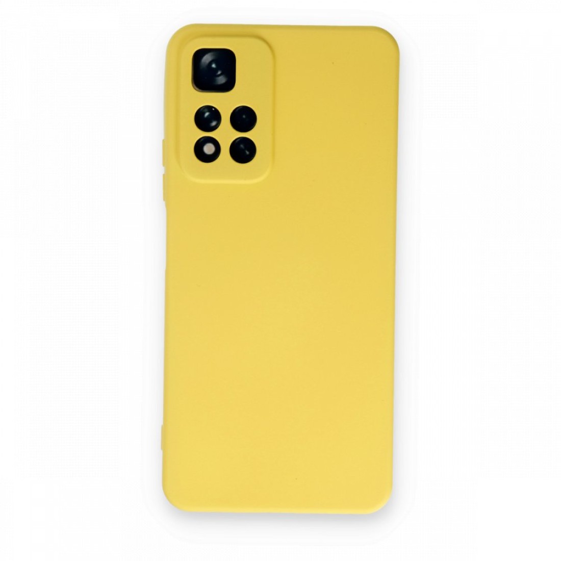 Xiaomi Redmi Note 11 Pro Plus 5G Kılıf Nano içi Kadife Silikon - Sarı