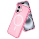 iPhone 16 Kılıf Glow Magsafe Kapak - Pembe iPhone 16 Kılıf Glow Magsafe Kapak - Pembe