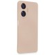 Realme C55 Kılıf Nano içi Kadife Silikon - Pudra Realme C55 Kılıf Nano içi Kadife Silikon - Pudra