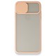 iPhone XS Max Kılıf Palm Buzlu Kamera Sürgülü Silikon - Pembe iPhone XS Max Kılıf Palm Buzlu Kamera Sürgülü Silikon - Pembe