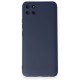 Realme C11 Kılıf Nano içi Kadife Silikon - Lacivert Realme C11 Kılıf Nano içi Kadife Silikon - Lacivert