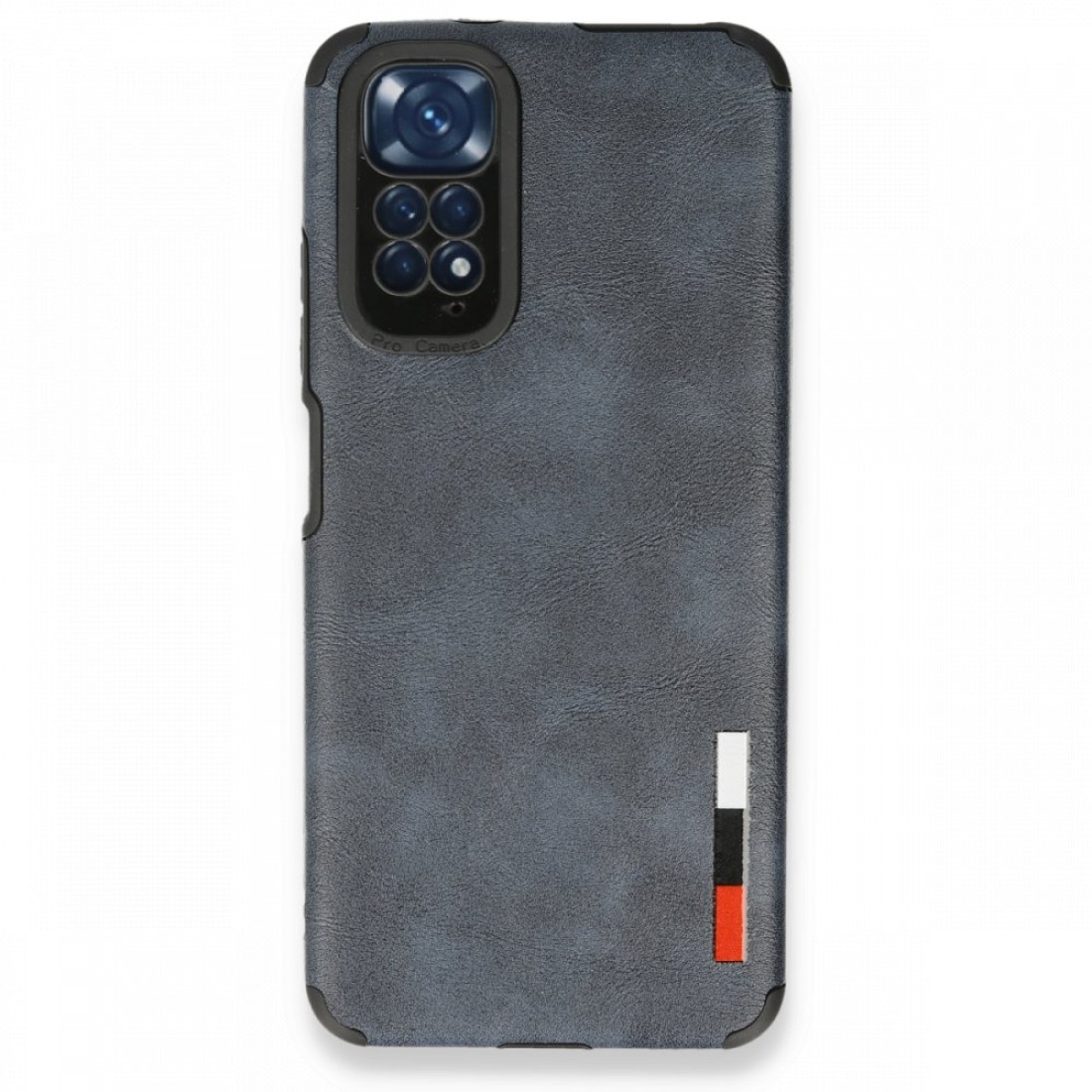  Xiaomi Redmi Note 11 Kılıf Loop Deri Silikon - Lacivert