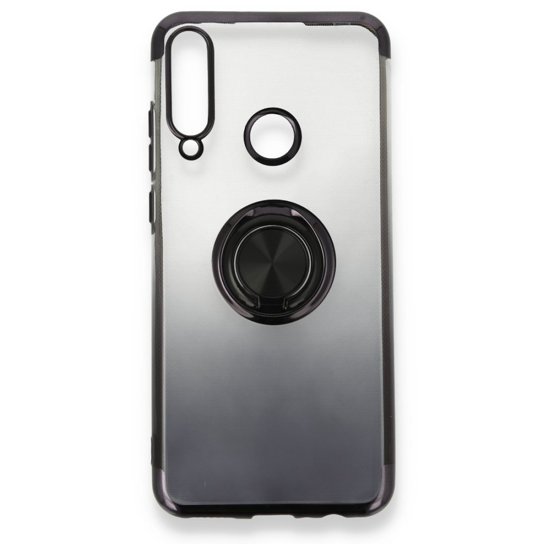  Huawei Y6P Kılıf Marvel Yüzüklü Silikon - Siyah