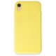  iPhone XR Kılıf First Silikon - Sarı