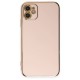 iPhone 12 Kılıf Volet Silikon - Pembe iPhone 12 Kılıf Volet Silikon - Pembe