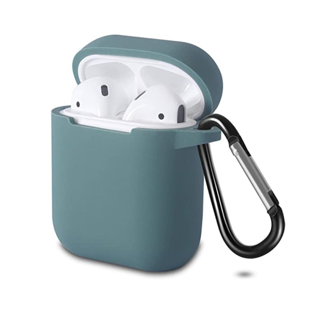  Airpods 2 (2.nesil) Sert Silikon Kılıf - Turkuaz