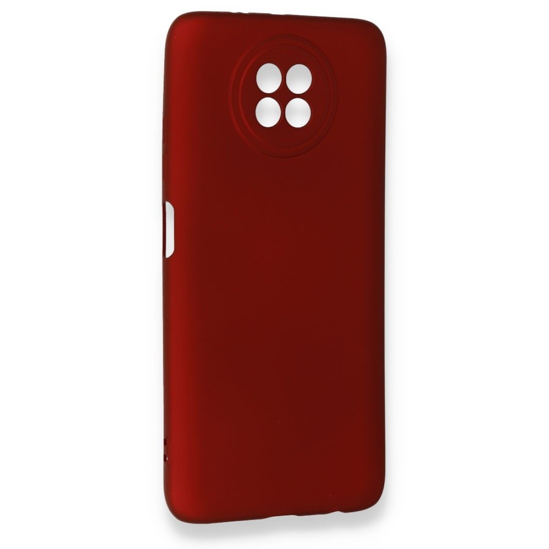  Xiaomi Redmi Note 9 5G Kılıf First Silikon - Bordo