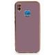  Huawei P20 Lite Kılıf Volet Silikon - Mor
