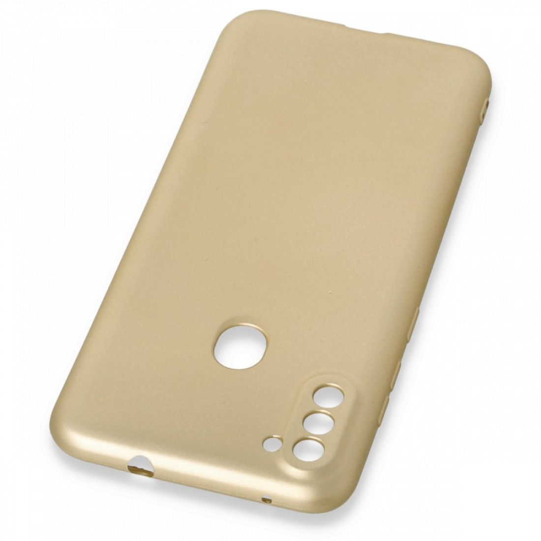 Samsung Galaxy M11 Kılıf First Silikon - Gold Samsung Galaxy M11 Kılıf First Silikon - Gold