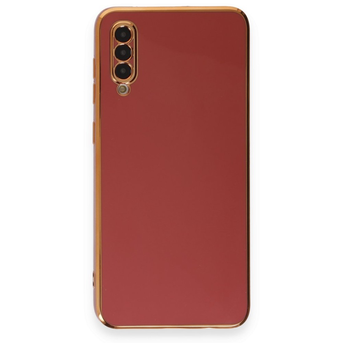  Samsung Galaxy A50 Kılıf Volet Silikon - Kırmızı