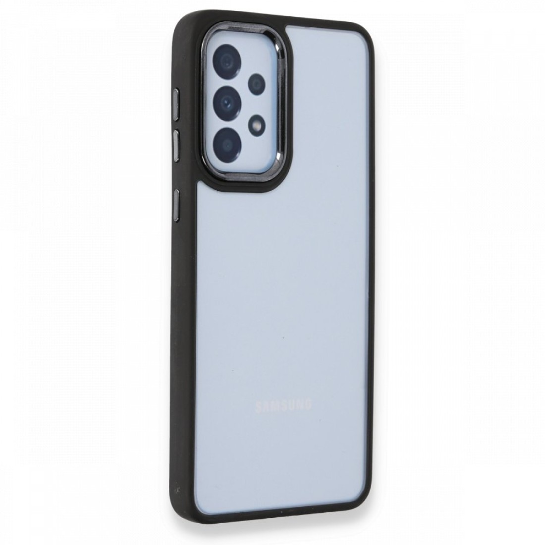  Samsung Galaxy A23 4G Kılıf Dora Kapak - Siyah