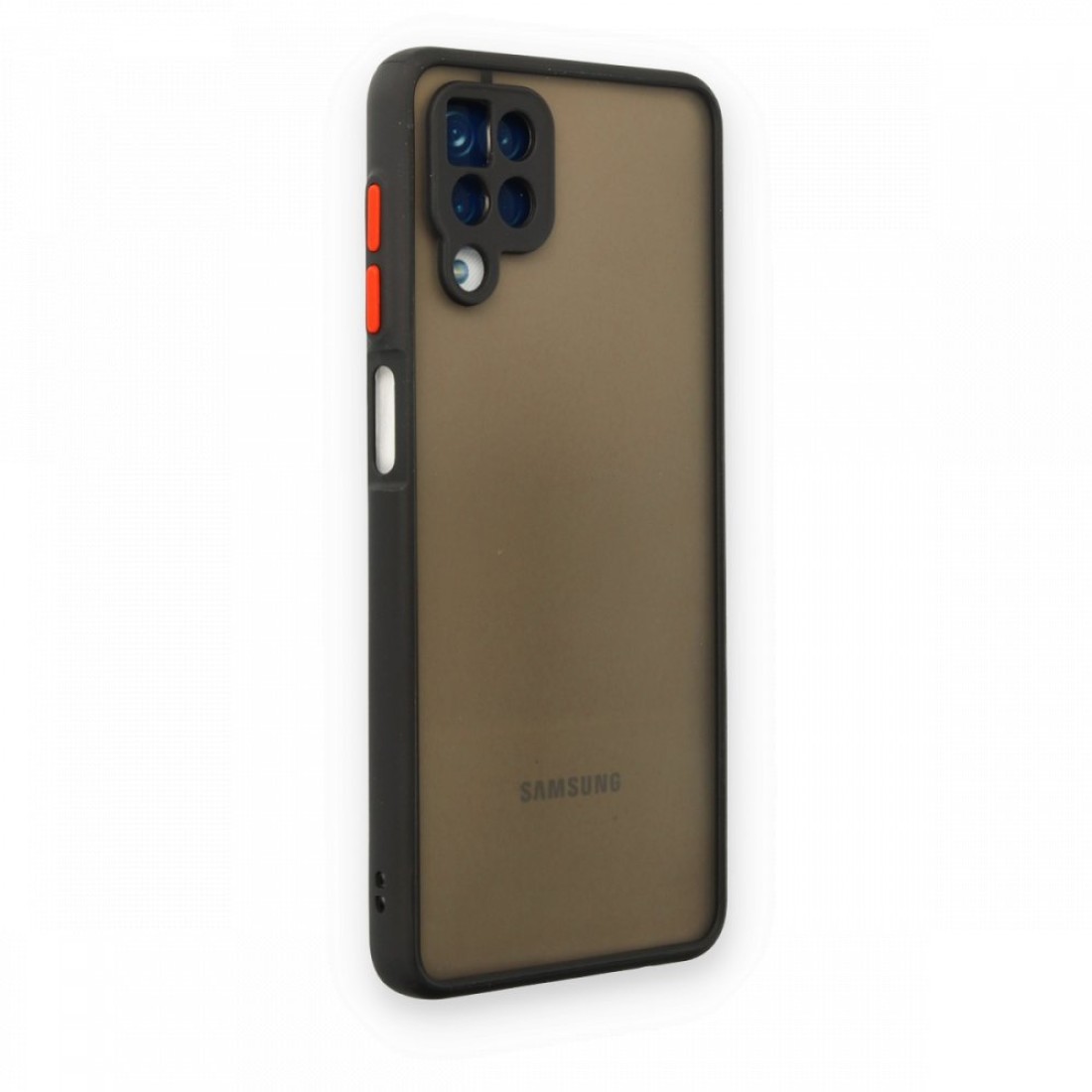  Samsung Galaxy M12 Kılıf Montreal Silikon Kapak - Siyah