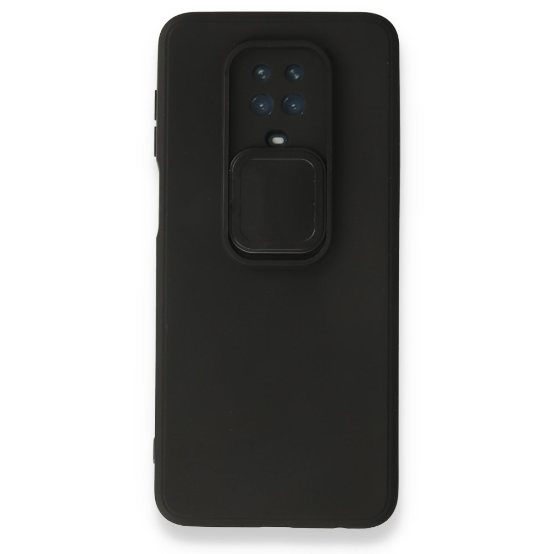  Xiaomi Redmi Note 9S Kılıf Color Lens Silikon - Siyah