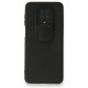 Xiaomi Redmi Note 9S Kılıf Color Lens Silikon - Siyah Xiaomi Redmi Note 9S Kılıf Color Lens Silikon - Siyah
