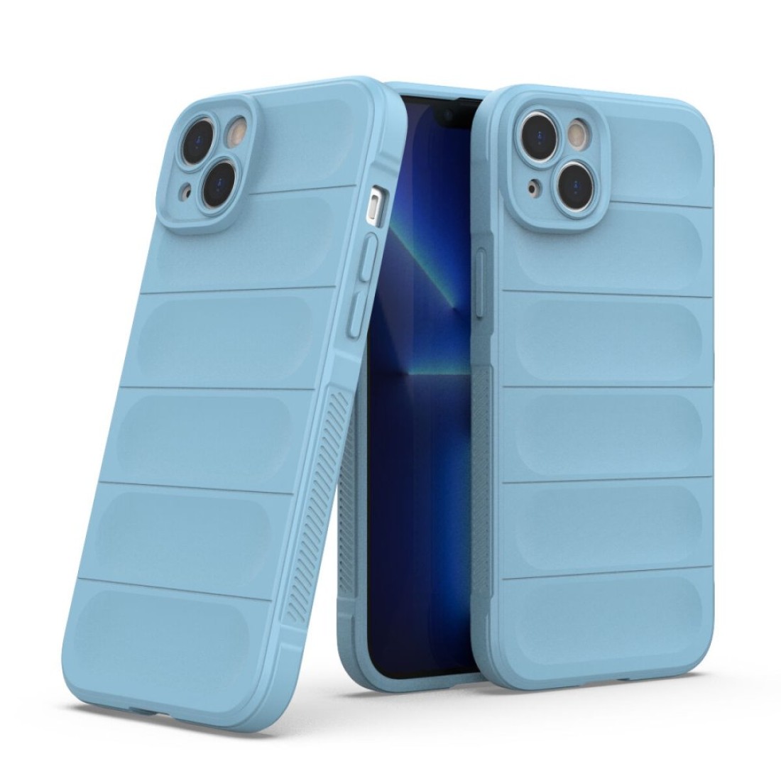  iPhone 15 Kılıf Optimum Silikon - Sky Blue
