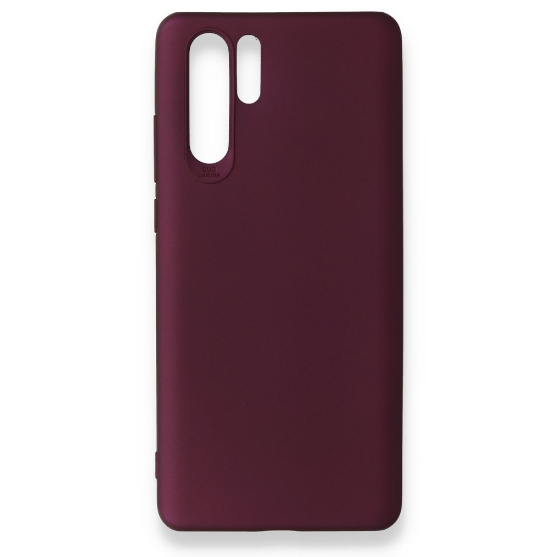  Huawei P30 Pro Kılıf First Silikon - Mürdüm