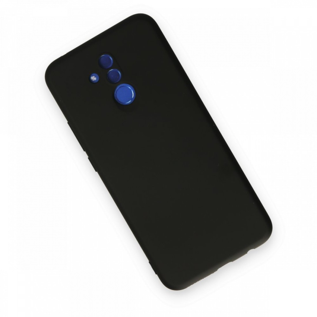  Huawei Mate 20 Lite Kılıf Nano içi Kadife Silikon - Siyah