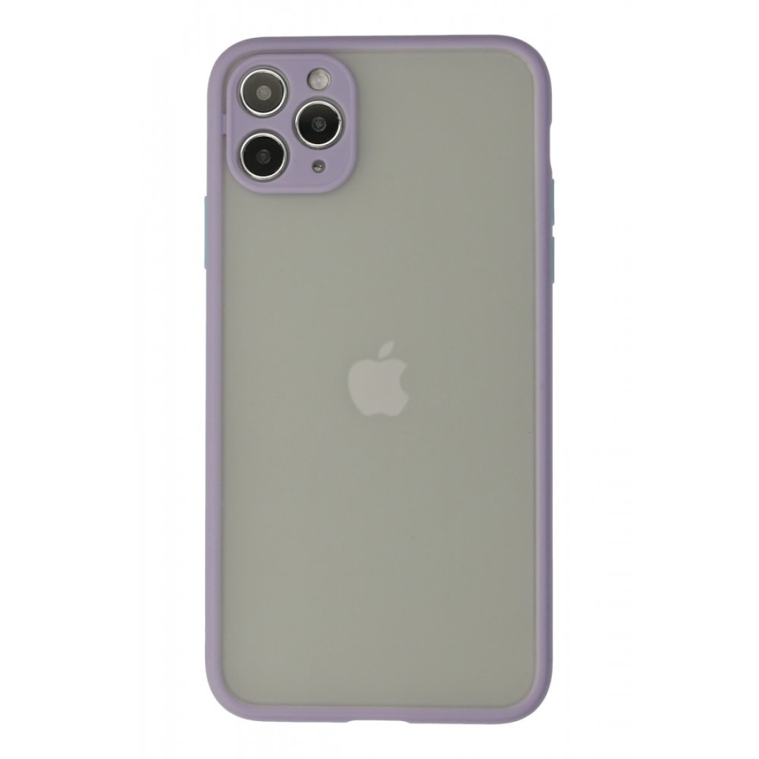  iPhone 12 Pro Kılıf Montreal Silikon Kapak - Mor