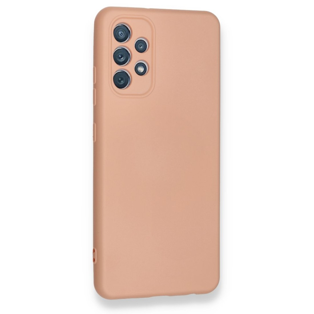Samsung Galaxy A32 Kılıf Nano içi Kadife Silikon - Pudra Samsung Galaxy A32 Kılıf Nano içi Kadife Silikon - Pudra