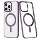  iPhone 14 Pro Kılıf Element Magneticsafe Sert Kapak - Derin Mor