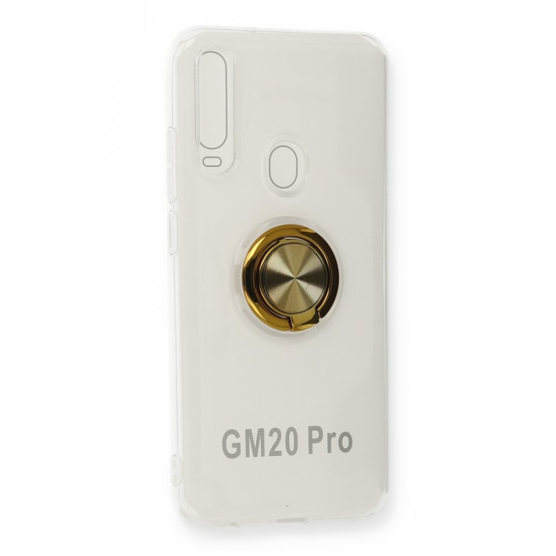  General Mobile GM 20 Pro Kılıf Gros Yüzüklü Silikon - Gold