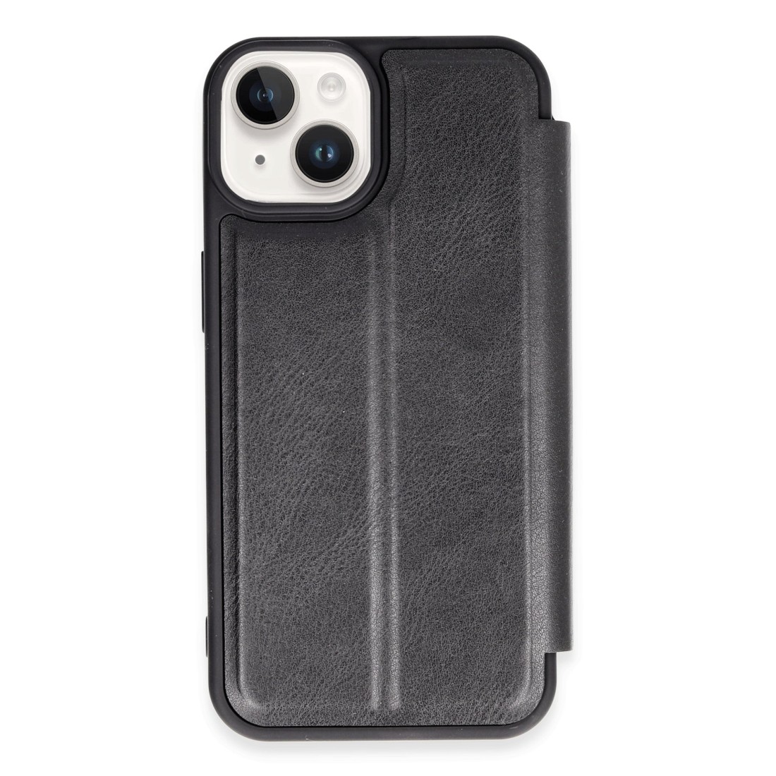  iPhone 13 Kılıf Flip Cover - Siyah
