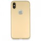 iPhone XS Kılıf First Silikon - Gold