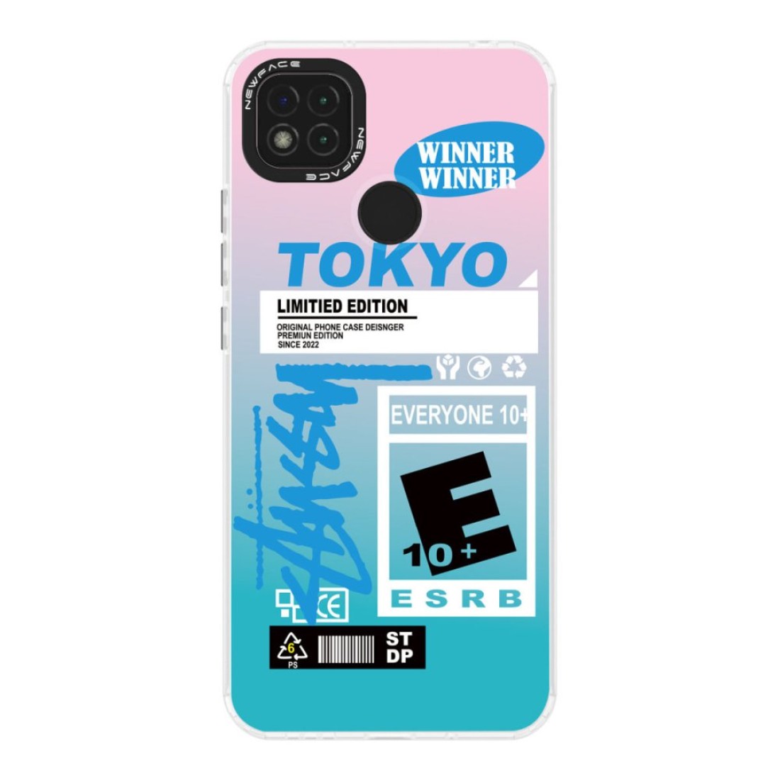  Xiaomi Redmi 9C Kılıf Estoril Desenli Kapak - Estoril - 1