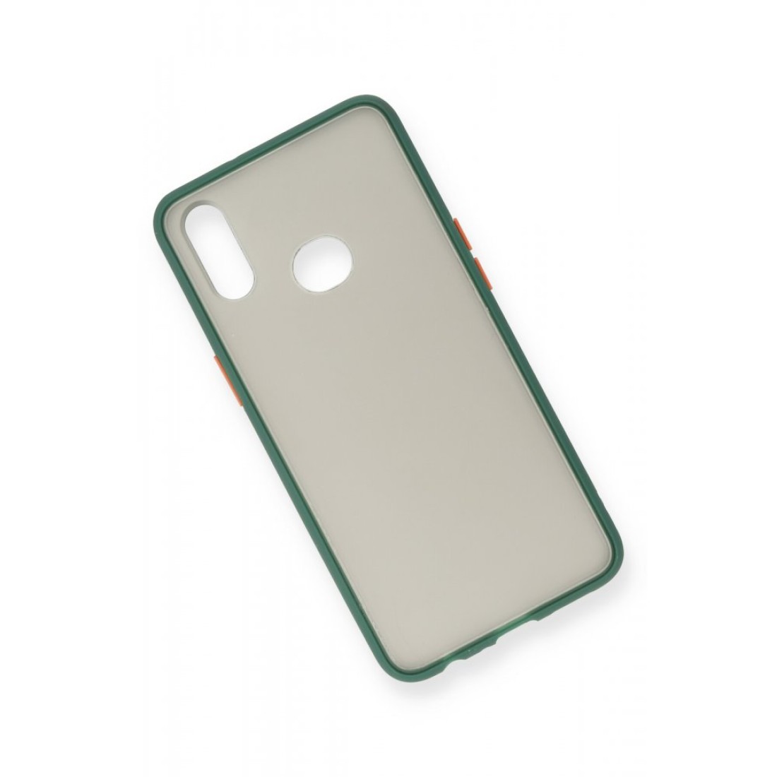  Samsung Galaxy A10S Kılıf Montreal Silikon Kapak - Yeşil