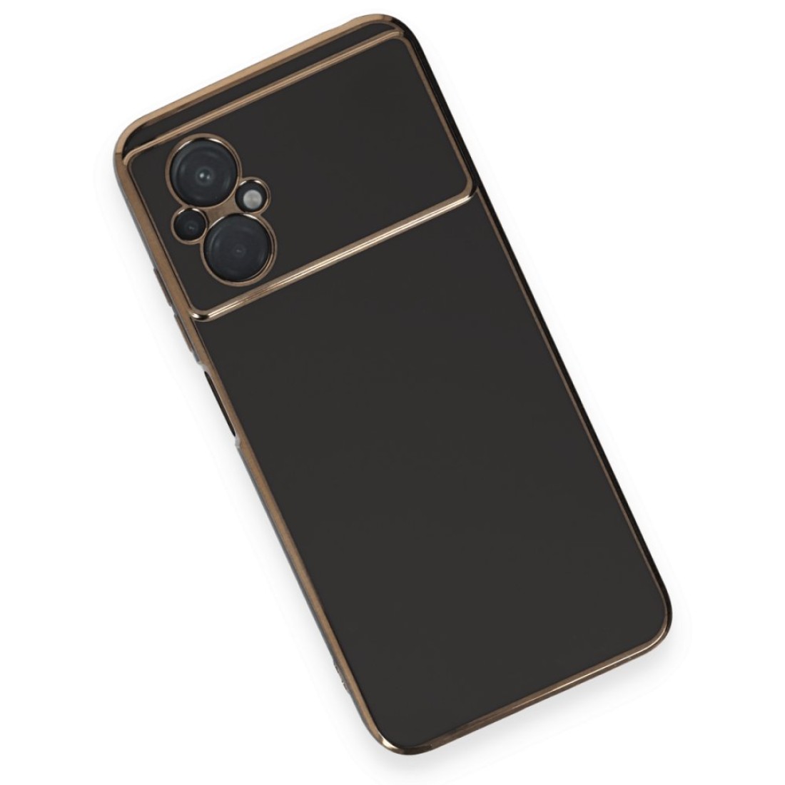  Xiaomi Poco M5 Kılıf Volet Silikon - Siyah