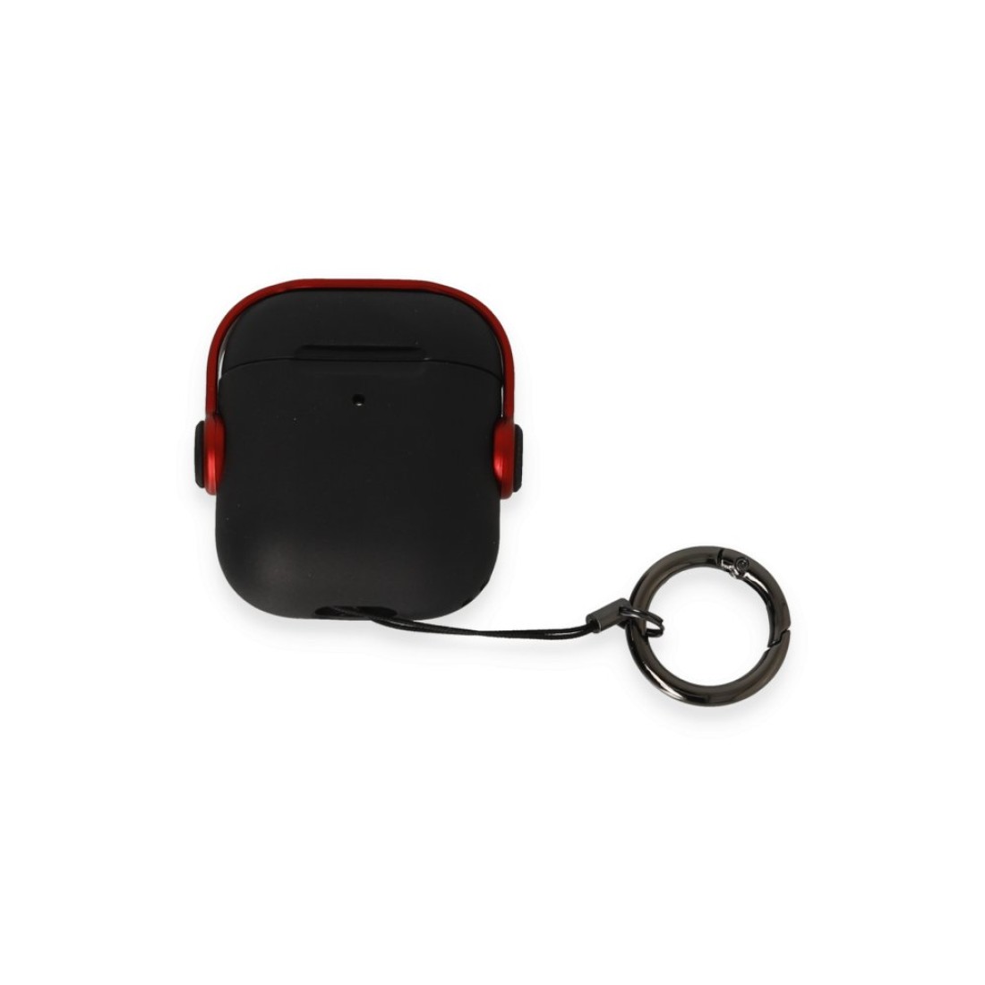  Airpods (1.nesil) Cool Kılıf - Siyah-Kırmızı
